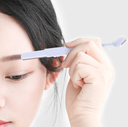 Color Series Double Head Eyebrow Razor 2Pcs (Blue)