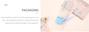 Color Series Double Head Eyebrow Razor 2Pcs (Blue)