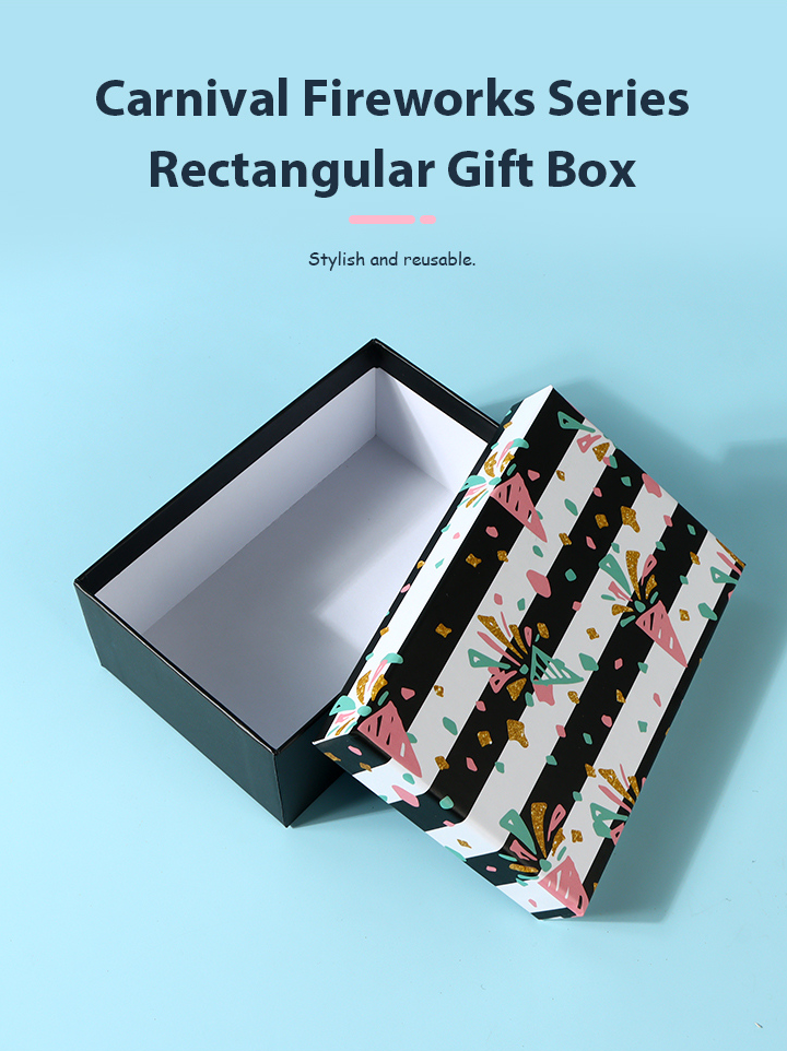 Carnival Fireworks Series Rectangular Gift Box (S)