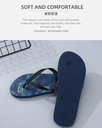Tropical Print Collection Men's Flip Flops - X