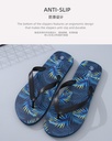 Tropical Print Collection Men's Flip Flops - X