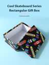 Cool Skateboard Series Rectangular Gift Box (L)