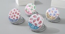 Portable Round Makeup Mirror (Glitters Series - Fruit 1)