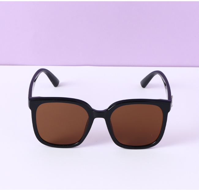 Stylish Metal EmbellishedSunglasses