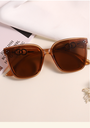 Classy Large Frame Sunglasses (Tawny Frame and Lens)