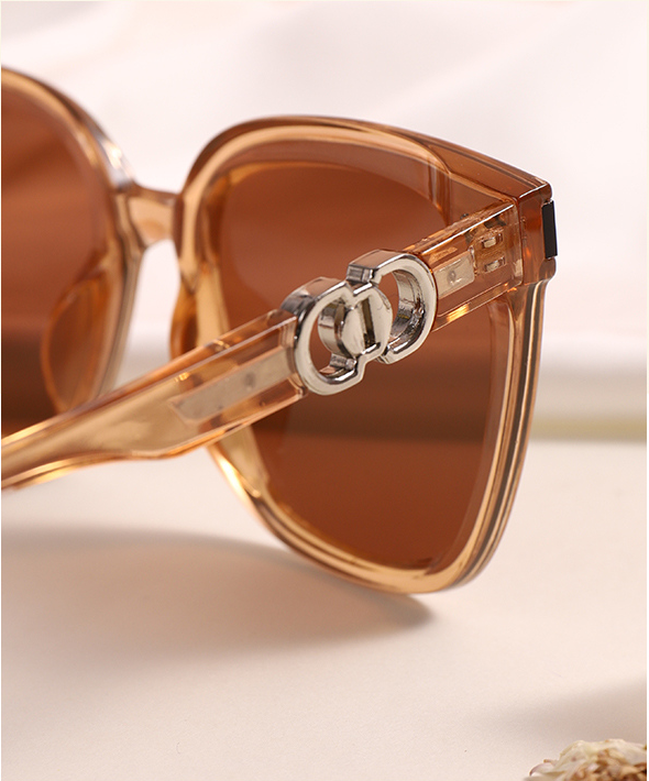 Classy Large Frame Sunglasses (Tawny Frame and Lens)