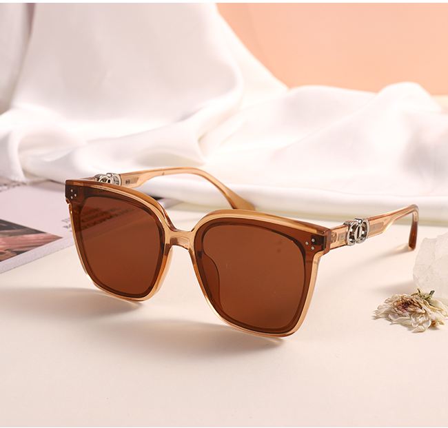 Classy Large Frame Sunglasses (Tawny Frame and Lens)