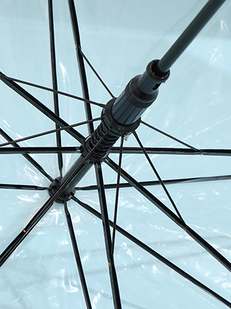 Solid Color Transparent Umbrella
