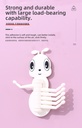 Ant with Multiple Legs Adhesive Hook (White/Pink)