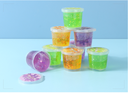 Glitter crystal clay