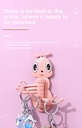 Ant with Multiple Legs Adhesive Hook (White/Pink)