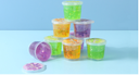 Glitter crystal clay