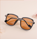 Metal hybrid sunglasses