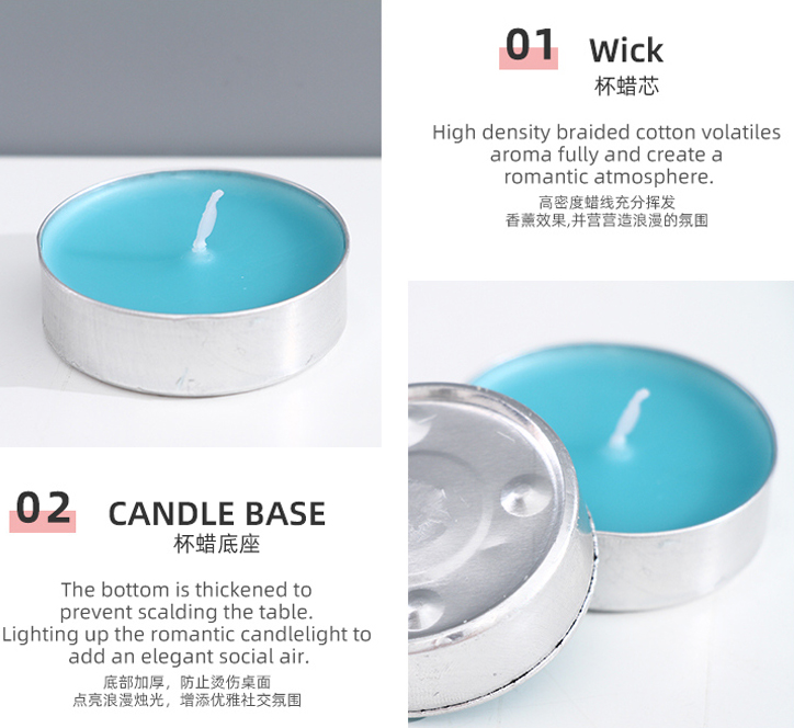 Scented Tealight (18 Pcs) (153g/5.4oz.) (Clear Crystal)