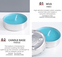 Scented Tealight (18 Pcs) (153g/5.4oz.) (Clear Crystal)