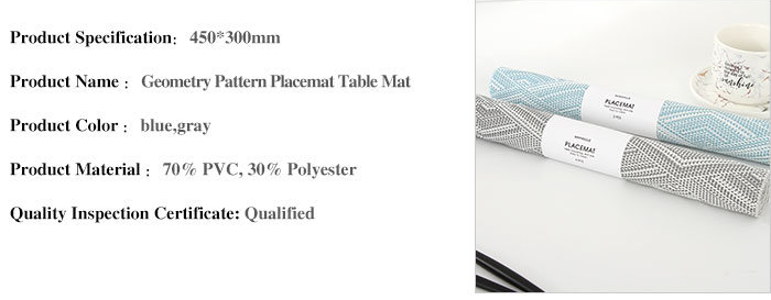 Geometry Pattern Placemat Table Mat