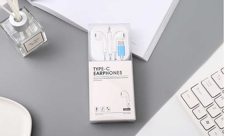 UP23 Type-C Earphones (White)