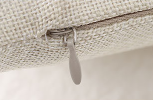 Cotton Linen Throw Pillow (Deer)