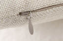 Cotton Linen Throw Pillow (Deer)