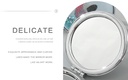 Portable Round Makeup Mirror (Glitters Series - Fruit 2)
