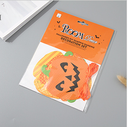 Halloween DIY Pumpkin Hanging Decoration Set (Yellow)