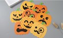 Halloween DIY Pumpkin Hanging Decoration Set (Yellow)