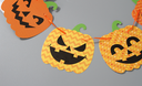 Halloween DIY Pumpkin Hanging Decoration Set (Yellow)