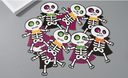 Halloween DIY Ghost Hanging Decoration Set (Black&White)