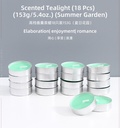 Scented Tealight (18 Pcs) (153g/5.4oz.) (Summer Garden)