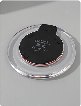 Wireless Charger-K9 (5V 1A)(Red and Black)