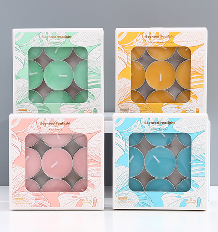 Scented Tealight (18 Pcs) (153g/5.4oz.) (Red Peony)