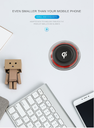 Wireless Charger-Q6 (5V 1A)(Black with Red Rim)