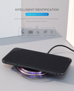 Wireless Charger-Q6 (5V 1A)(Black with Red Rim)