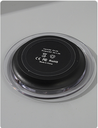 Wireless Charger-Q6 (5V 1A)(Black with Red Rim)