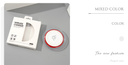 Wireless Charger-Q6 (5V 1A)(White with Red Rim)