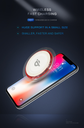 Wireless Charger-Q6 (5V 1A)(White with Red Rim)