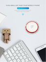 Wireless Charger-Q6 (5V 1A)(White with Red Rim)