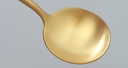 Gold-Plated Stainless Steel Dinner Spoon/Fork (Black and Gold/Pink and Gold)