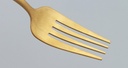 Gold-Plated Stainless Steel Dinner Spoon/Fork (Black and Gold/Pink and Gold)