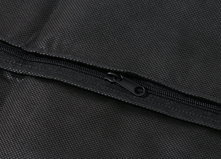 Non-Woven Fabric Dustproof Cover for Clothes (2 Count)(Black)