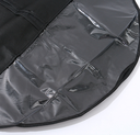 Non-Woven Fabric Dustproof Cover for Clothes (2 Count)(Black)