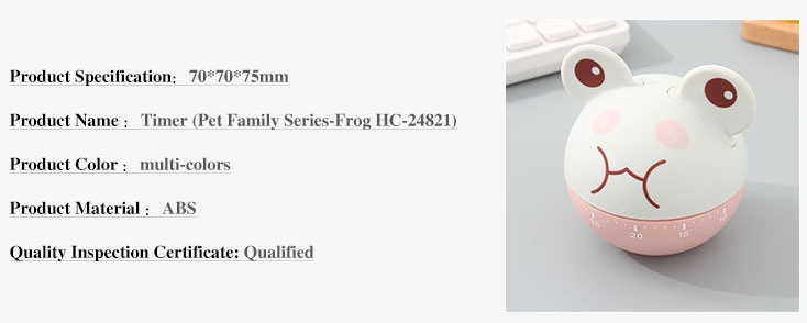 Timer (Pet Family Series-Frog HC-24821)