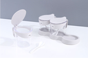 3-in-1 Plastic Condiment Dispenser Box (Gray)