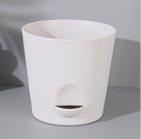 Nordic Style Rotary Base Flower Pot (Gray)(Small-Sized)