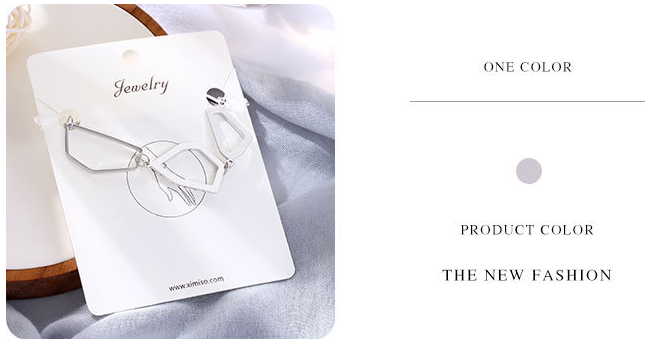 European Style Geometry Charm Bracelet
