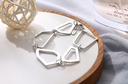 European Style Geometry Charm Bracelet
