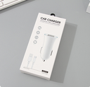 2.1A Dual Port Car Charger-Y22 (White)(TYPE-C Cable Included)