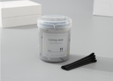 Black Tip Cotton Swab in Round Box (120 Pcs)
