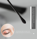 Black Tip Cotton Swab in Round Box (120 Pcs)