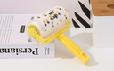 Summer Pineapple Pattern Lint Roller (Yellow)